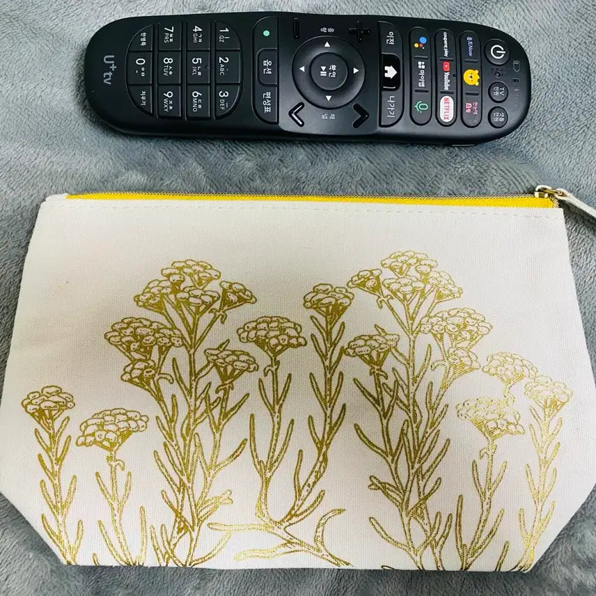 [BUNJANG] L'Occitane Floral Pattern Pouch / 록시땅 파우치 새제품