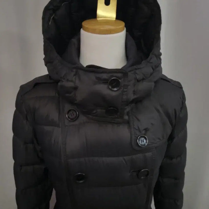 [BUNJANG] Burberry Goose Down Long Padded Jacket / 버버리 구스 롱 패딩