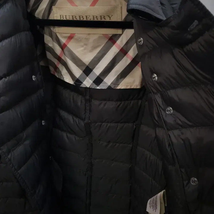 [BUNJANG] Burberry Goose Down Long Padded Jacket / 버버리 구스 롱 패딩