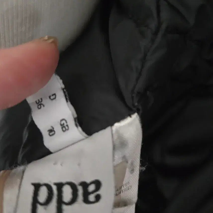 [BUNJANG] ADD Hooded Duck Down Padded Jacket / ADD 후드 패딩