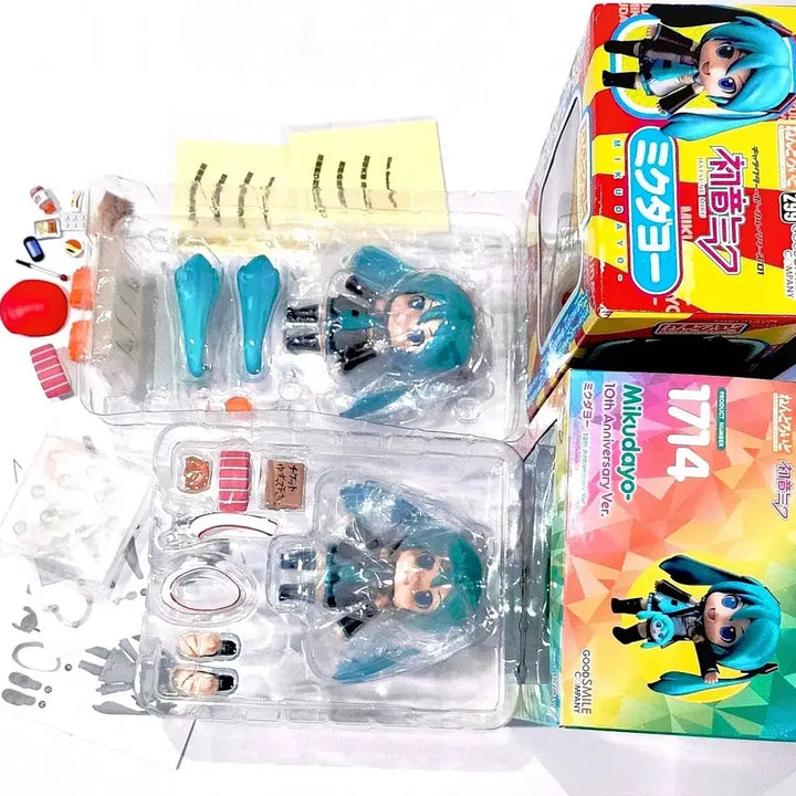 [BUNJANG] Hatsune Miku 1714 299 Nendoroid Figure Bundle Set / 일괄 미쿠다요 넨도 1714 299 하츠네 미쿠 고전 피규어 프로젝트디바