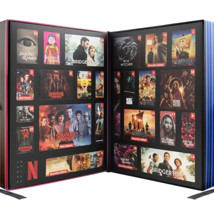 [BUNJANG] Netflix Advent Calendar Gift Box / 넷플리스 어드벤트 캘린더 / 넷플릭스 기프트박스