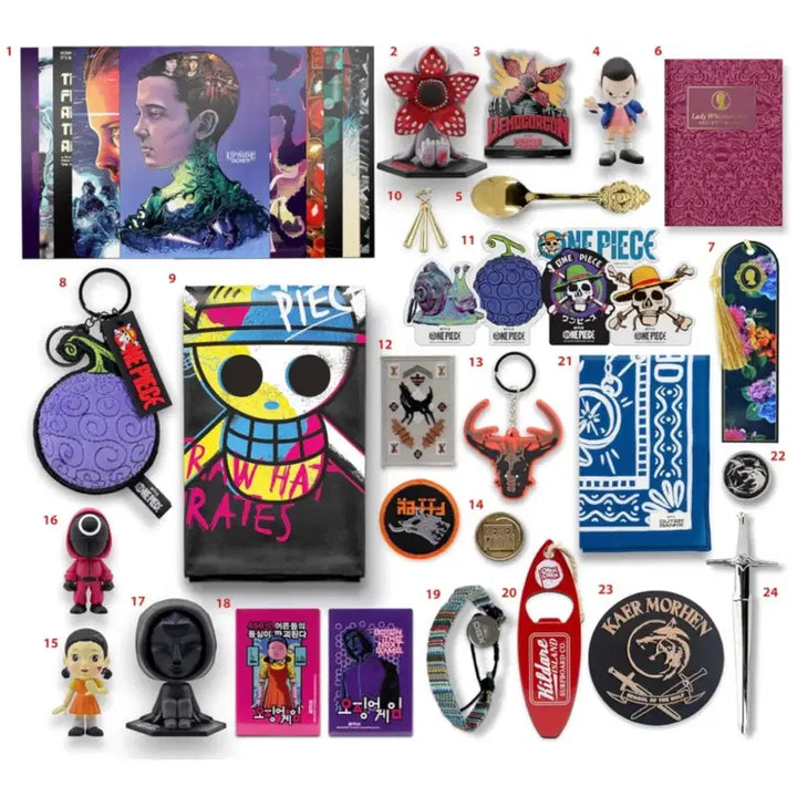 [BUNJANG] Netflix Advent Calendar Gift Box / 넷플리스 어드벤트 캘린더 / 넷플릭스 기프트박스