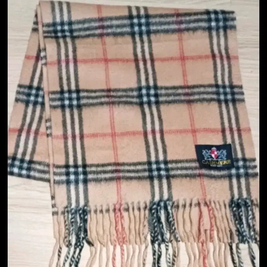 [SOLD OUT] 일본 캐시미어100% 버버리체크무늬 머플러