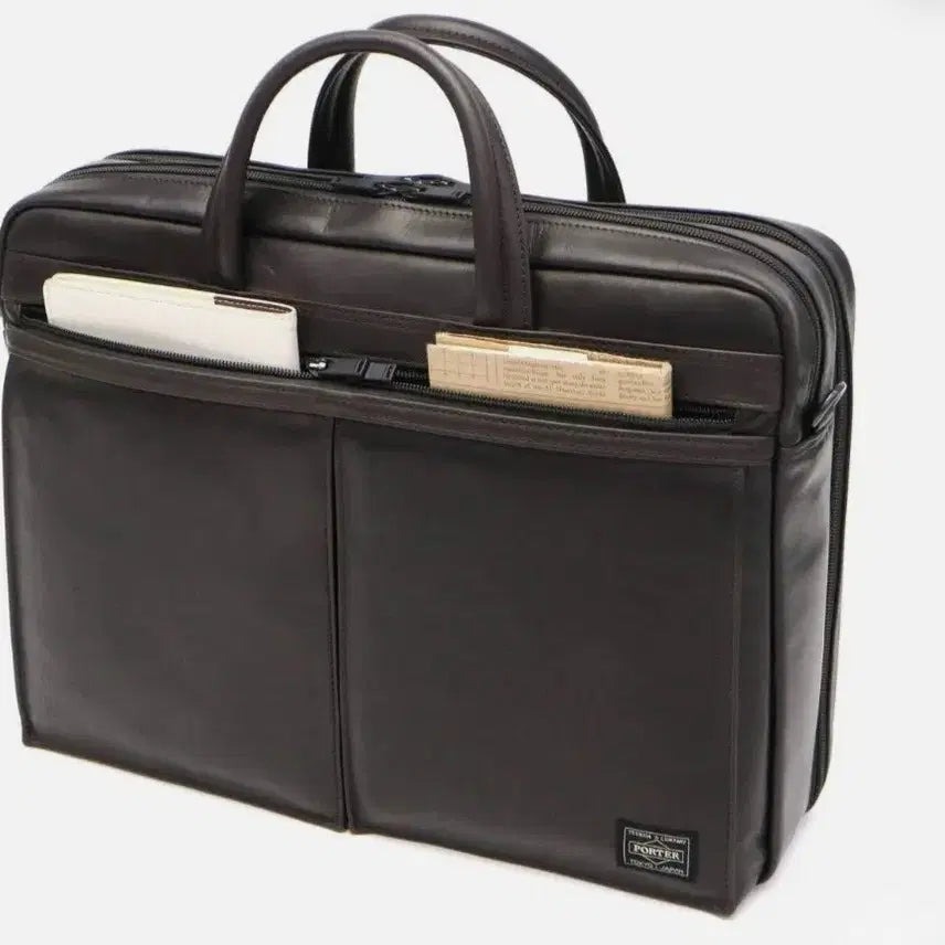 [BUNJANG] Porter Two-Way Briefcase (Large) - Black / 포터 투웨이 브리프케이스. 새상품