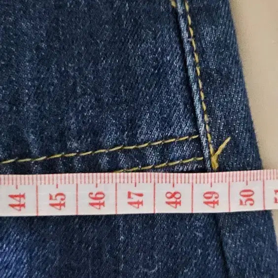 [BUNJANG] A-Line Denim Long Skirt / (새상품)청 데님 A라인 롱 스커트