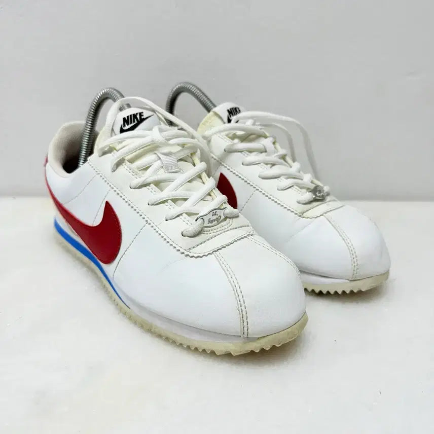 [BUNJANG] Nike Cortez White Red Sneakers / (250)나이키 운동화 코르테즈 화이트레드