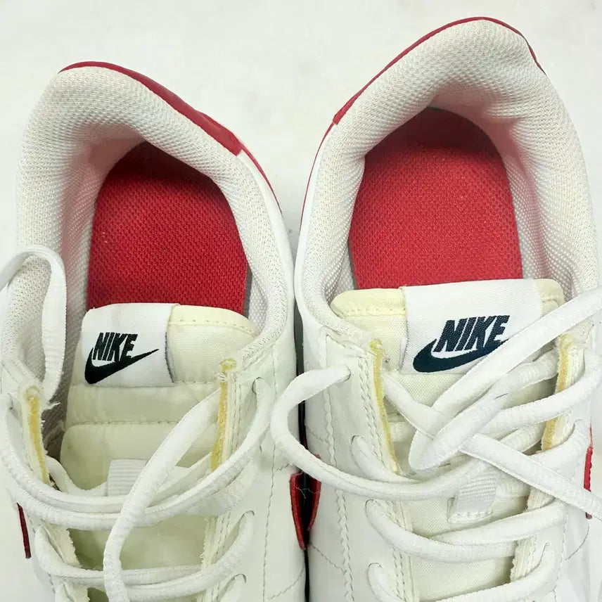 [BUNJANG] Nike Cortez White Red Sneakers / (250)나이키 운동화 코르테즈 화이트레드