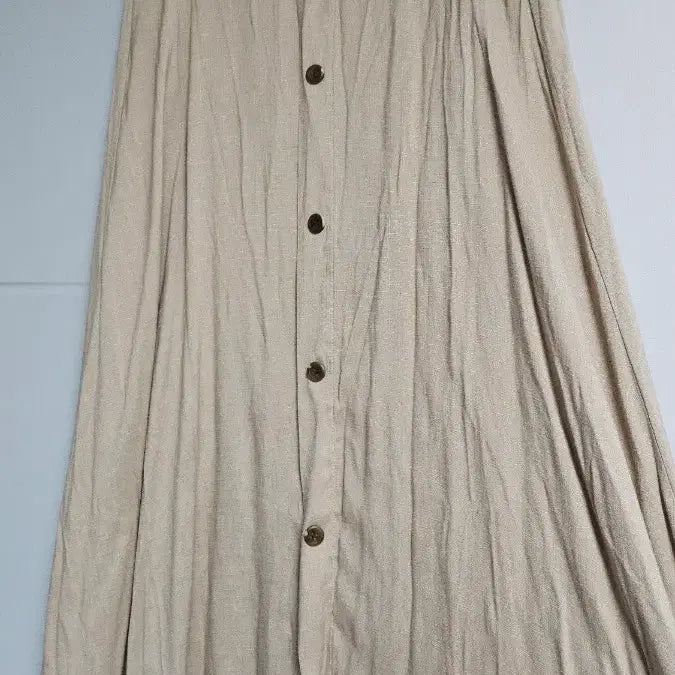 [BUNJANG] VANEIK Button Long Skirt / (새상품)반에이크 백화점상품 단추 롱 스커트