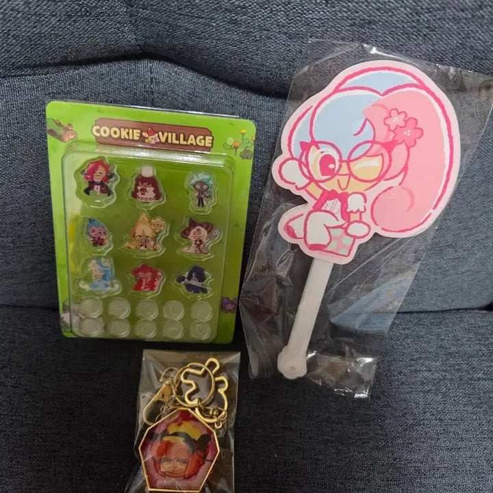 [BUNJANG] Cookie Run Kingdom Village Acrylic Mini Figure Bundle Set / 쿠키런 킹덤 굿즈 일괄