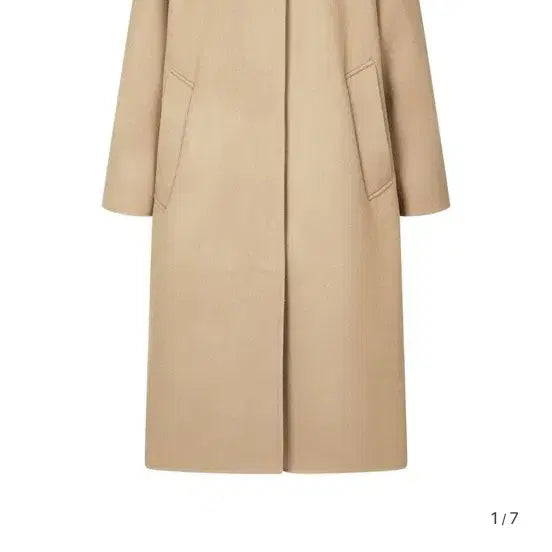 [BUNJANG] Studio Tomboy Handmade Beige Coat / 스튜디오 톰보이 핸드메이드 코트