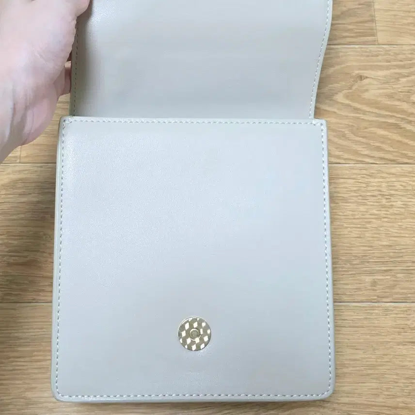 [BUNJANG] Elegant Paris Square Tote Bag / 엘레강스 파리 스퀘어 토트백 가방
