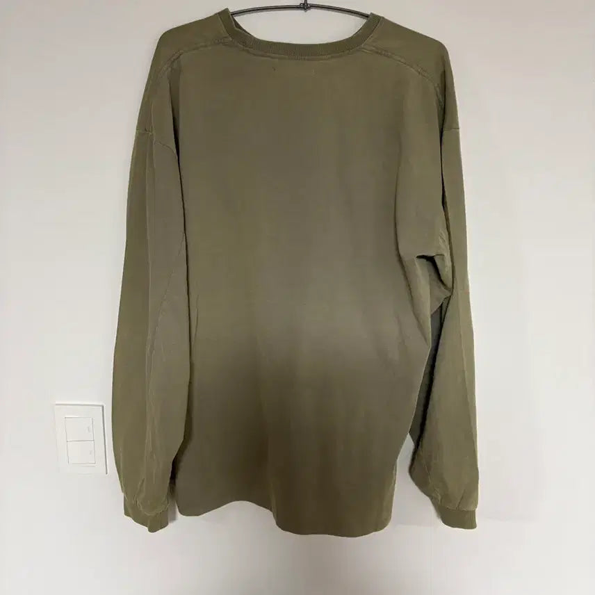 [BUNJANG] Hatching Room VTG Blue Dragon Tee - Washed Olive / 해칭룸 VTG Blue Dragon Tee Washed Olive