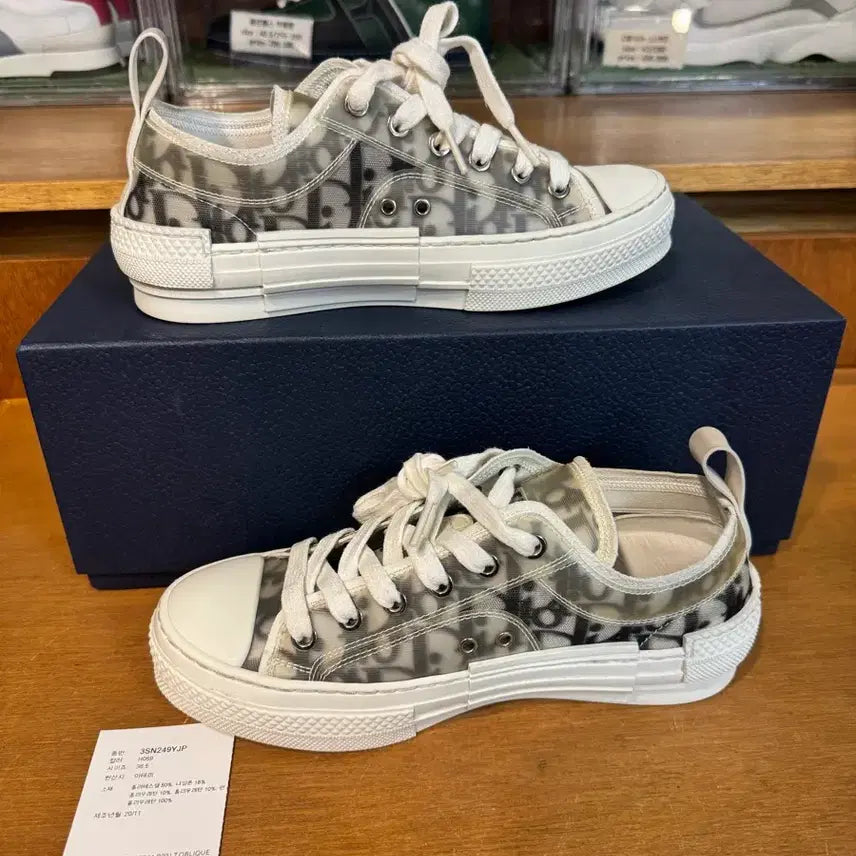 [BUNJANG] Dior Oblique B23 Sneakers / 36.5/235)디올 오블리크 b23스니커즈