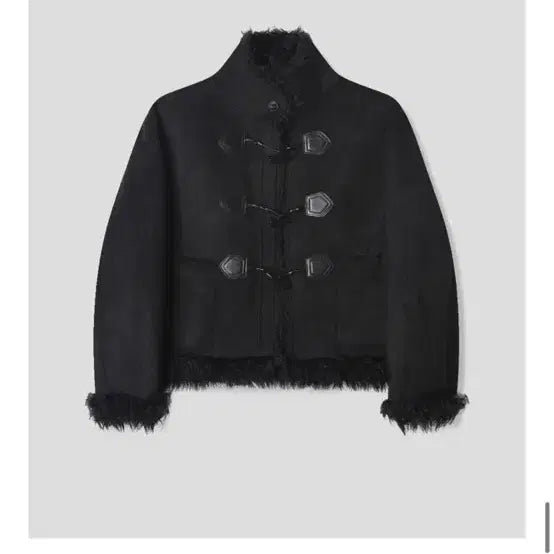 [BUNJANG] Reversible Faux Fur Jacket / 리버시블 무스탕 퍼자켓