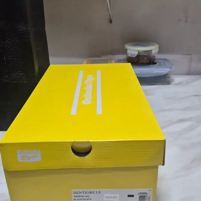 [BUNJANG] Onitsuka Tiger DENTIGRE LS Black 260 Shoes / 오니츠카타이거 덴티그레  LS 블랙 260 박스