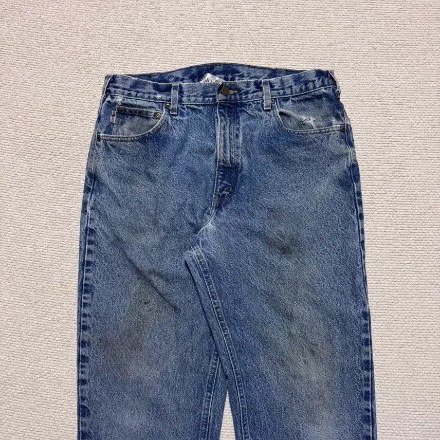 [BUNJANG] Carhartt B17 Relaxed Fit Denim Pants 34X32 / 칼하트 B17 릴렉스핏 데님 팬츠 34X32