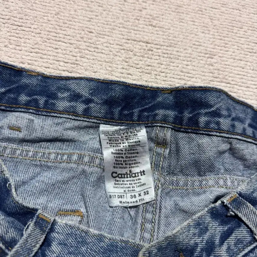[BUNJANG] Carhartt B17 Relaxed Fit Denim Pants 34X32 / 칼하트 B17 릴렉스핏 데님 팬츠 34X32
