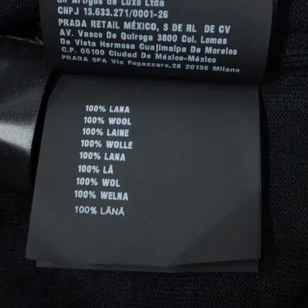 [BUNJANG] PRADA Men's Turtleneck Wool Knit / (48/95size) 프라다 PRADA 남성 터틀넥 울 니트