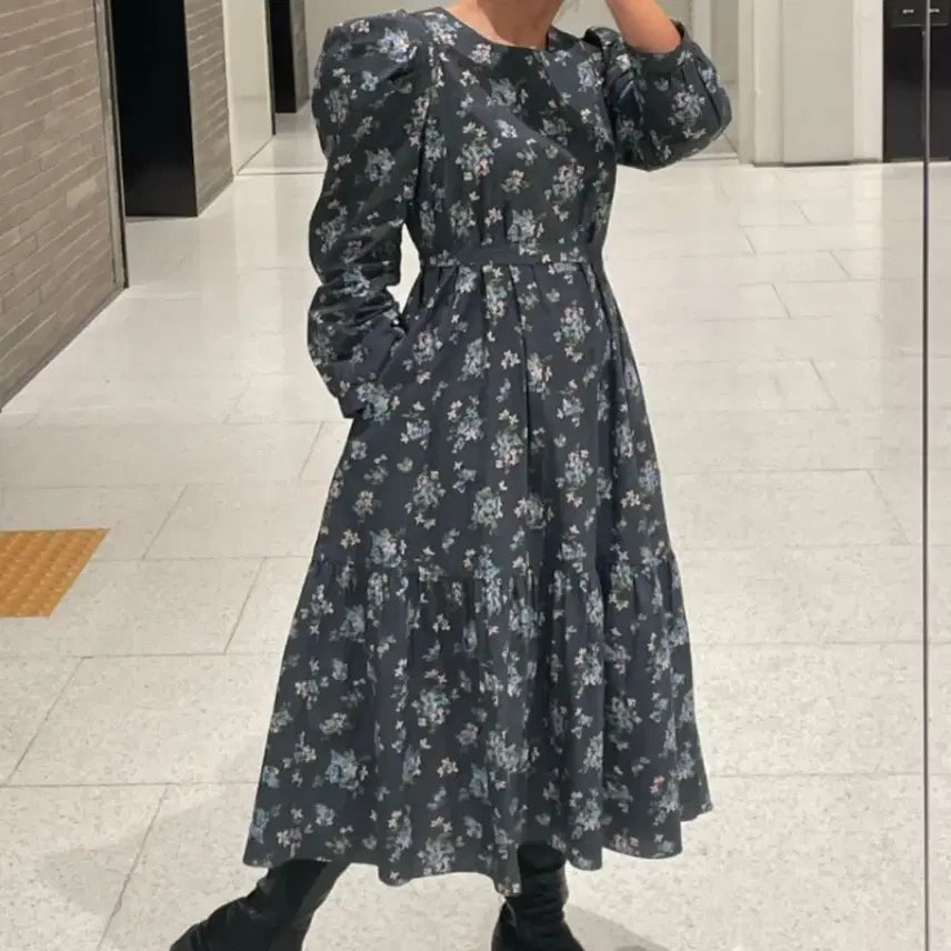 [BUNJANG] Floral Long Maxi Dress Bundle / 쇼핑몰 재고 정리 새상품 빅사이즈 플라워 롱 원피스 5종