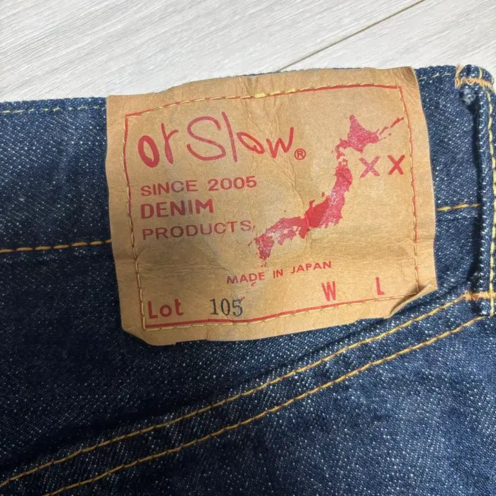 [BUNJANG] OrSlow 105 One Wash Jeans / [새상품] 오어슬로우 105 원워시 2사이즈