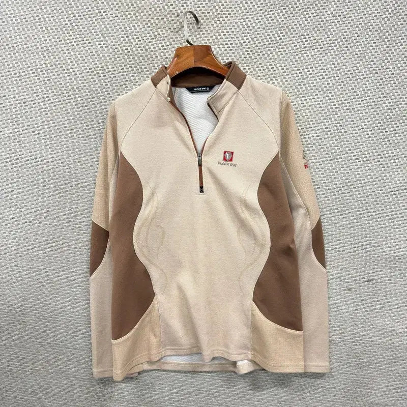 [SOLD OUT] 블랙야크 아웃도어 등산 반집업 긴팔티 105 M09200
