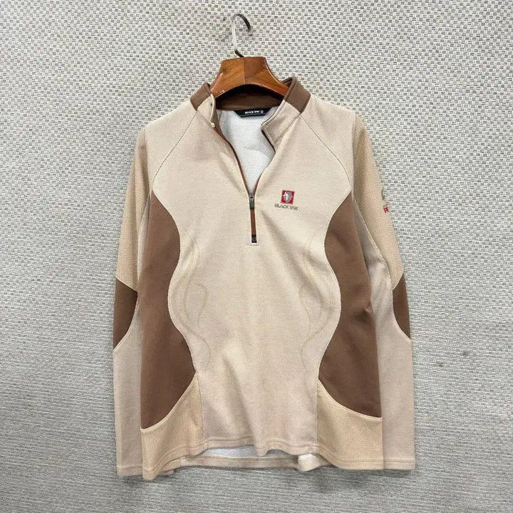 [SOLD OUT] 블랙야크 아웃도어 등산 반집업 긴팔티 105 M09200