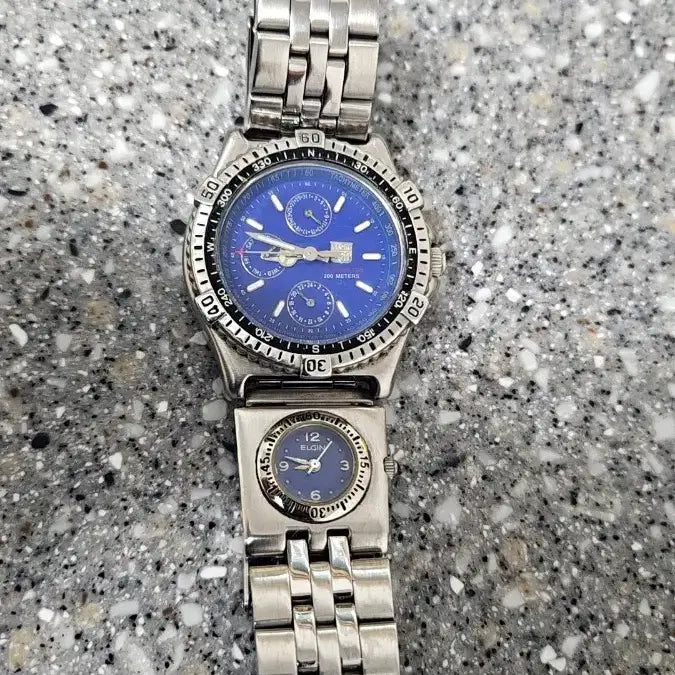 [BUNJANG] Dual Quartz Watch / 엘진USA듀얼쿼츠