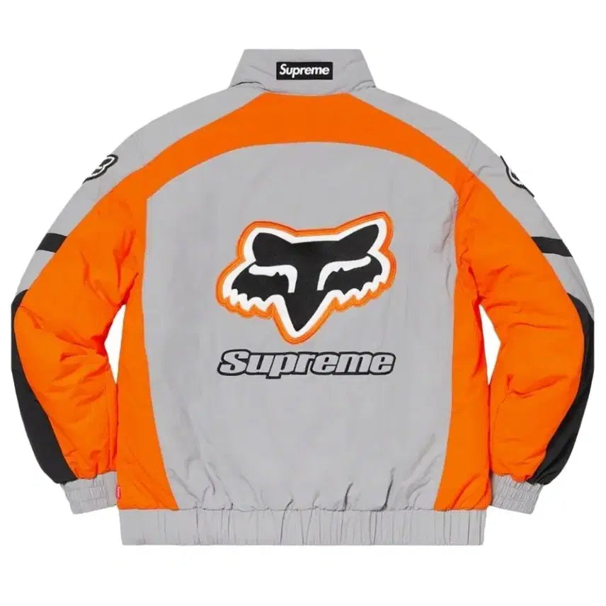 [BUNJANG] Supreme x Fox Racing Puffer Jacket / [XL] 슈프림 x 폭스레이싱 푸퍼 자켓