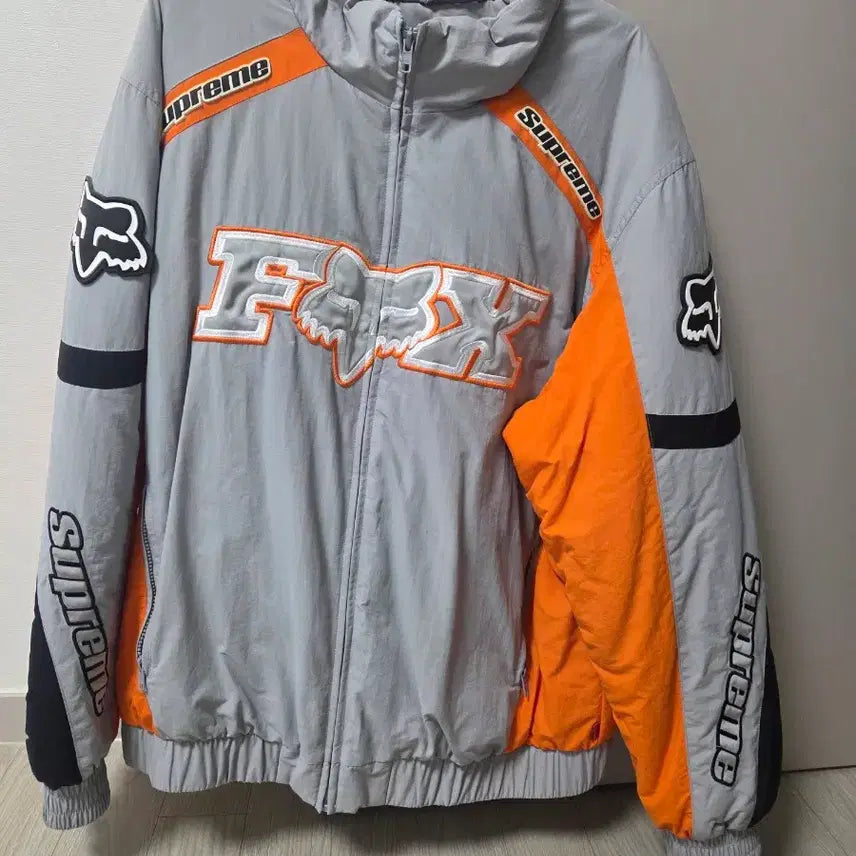 [BUNJANG] Supreme x Fox Racing Puffer Jacket / [XL] 슈프림 x 폭스레이싱 푸퍼 자켓