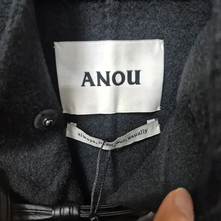 [BUNJANG] ANOU Wool Boxy Coat / ANOU (새상품)울박시 코트