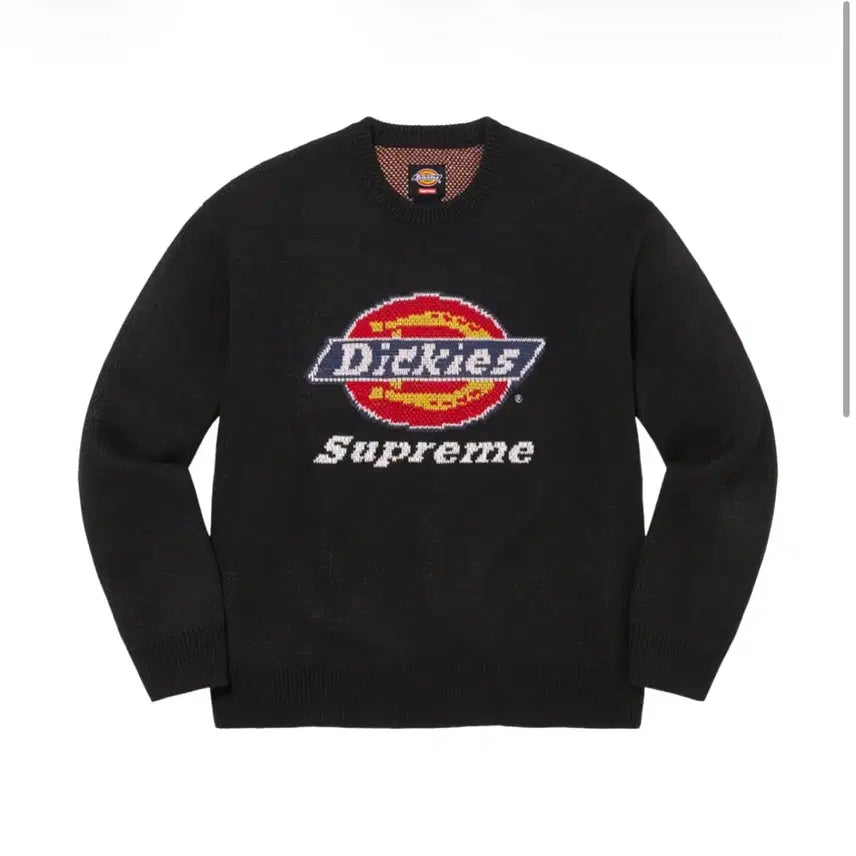 [BUNJANG] Supreme Dickies Sweater Black 22FW / [L] 슈프림 x 디키즈 스웨터 블랙  22FW