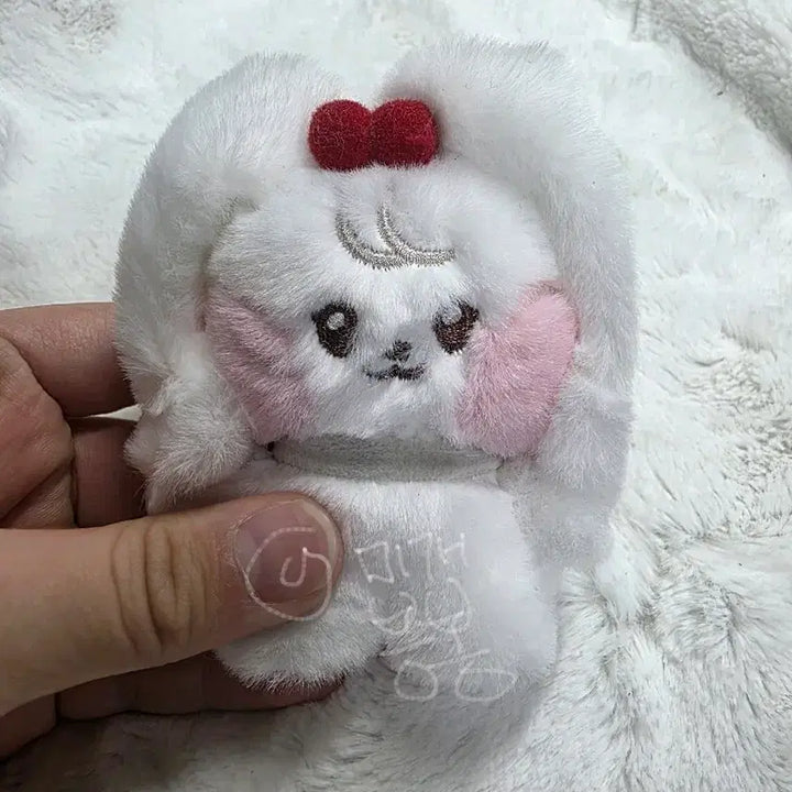 [BUNJANG] Line Friends Mini B Cherry Doll + Acrylic Cherry / 미니브체리 라인프렌즈 인형+아크릴 체리