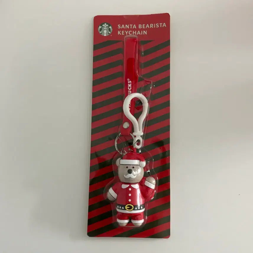 [BUNJANG] Starbucks Santa Bearista Keyring / 필리핀) 스타벅스 산타 키링