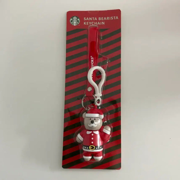 [BUNJANG] Starbucks Santa Bearista Keyring / 필리핀) 스타벅스 산타 키링
