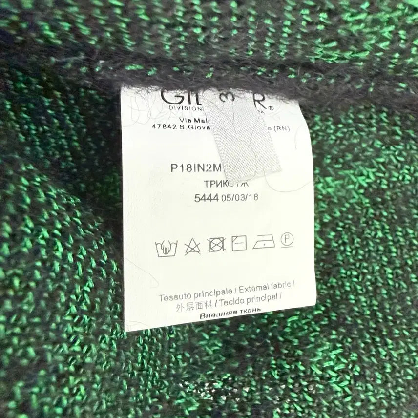 [BUNJANG] N21 Star Pattern Mohair Cardigan / 넘버21 별패턴 모헤어 가디건