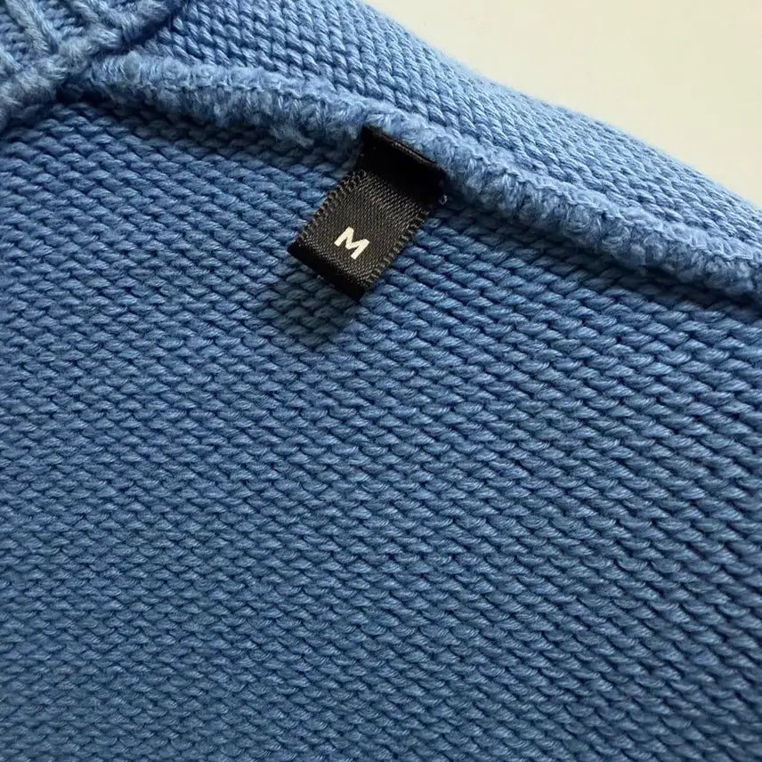 [BUNJANG] AMI Intarsia Big Heart Knit / 아미 정품 인타르시아 빅하트 니트