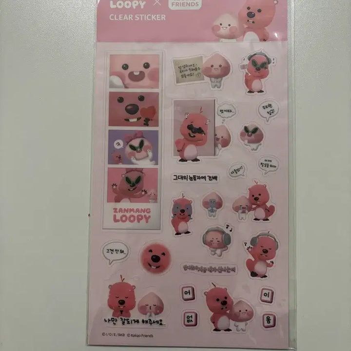 [BUNJANG] Everland Fu Bao, Kakao & Other Stickers Bundle Set / 에버랜드 푸바오, 카카오 외 다꾸 스티커 다수