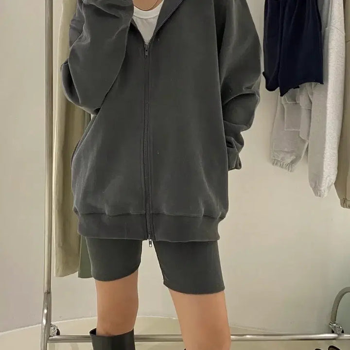 [BUNJANG] We Are Dunk Charcoal Hoodie Set / 위아 덩크 후드 세트 차콜