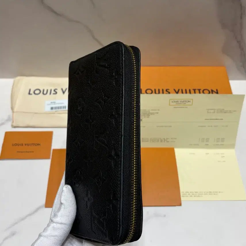 [BUNJANG] Louis Vuitton Empreinte Long Wallet Full Package / [정품] S급 루이비통 앙프렝뜨 장지갑 백화점 풀구성
