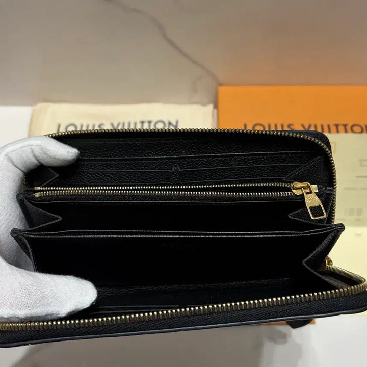 [BUNJANG] Louis Vuitton Empreinte Long Wallet Full Package / [정품] S급 루이비통 앙프렝뜨 장지갑 백화점 풀구성
