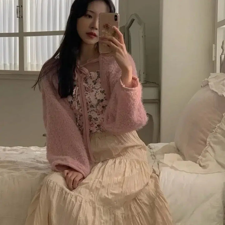 [BUNJANG] Femme Muse Bolero Cardigan / 팜므뮤즈 볼레로 가디건