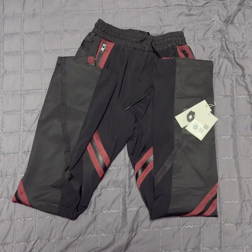 [BUNJANG] Under My Car Legion 01 Twisted Zip Line Taping Pants / 언더마이카 리전 01 트위스티드 집 라인 테이핑 팬츠 1  size