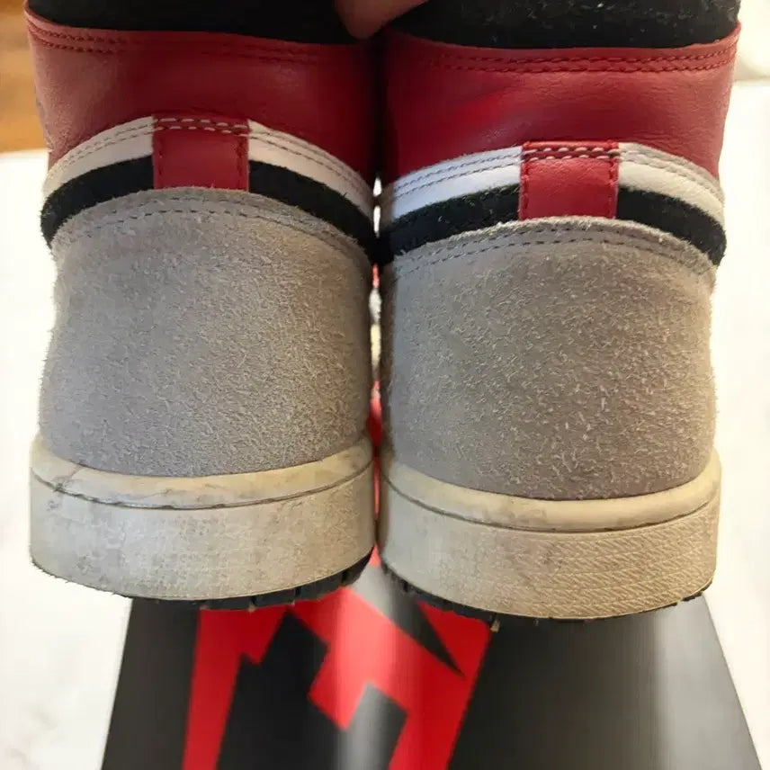 [BUNJANG] Nike Jordan 1 High Smoke Grey Sneakers / [270] 풀박 조던 1 하이 스모크 그레이