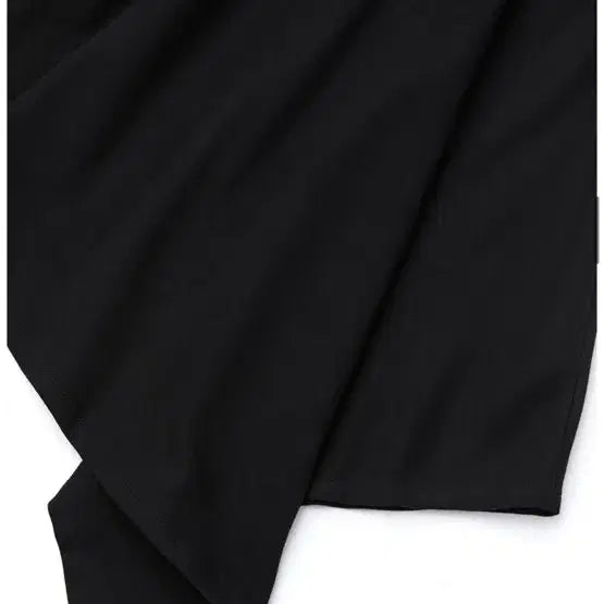 [BUNJANG] DNSR Asymmetric Black Skirt / DNSR 아시메트릭 블랙 스커트