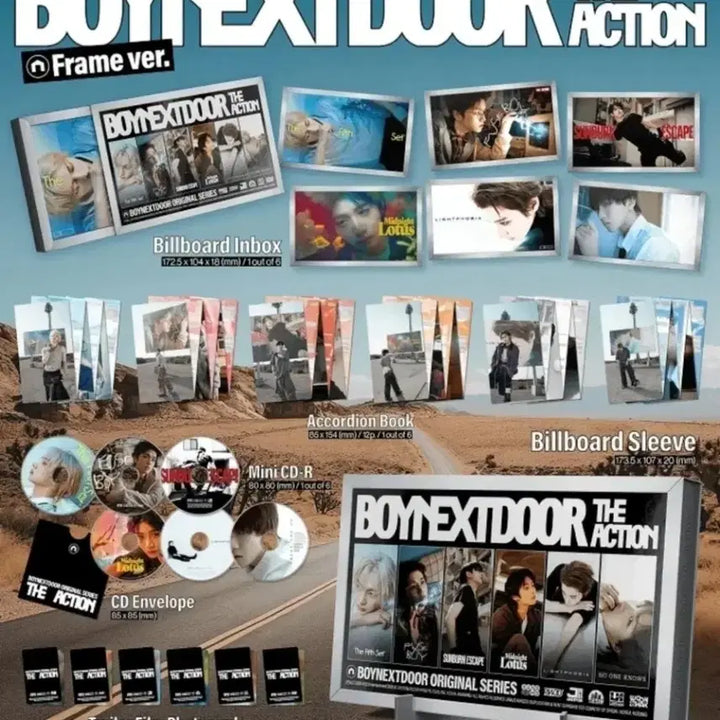 [BUNJANG] ATEEZ Frame Album (Sealed) / 보넥도 미개봉앨범 프레임반