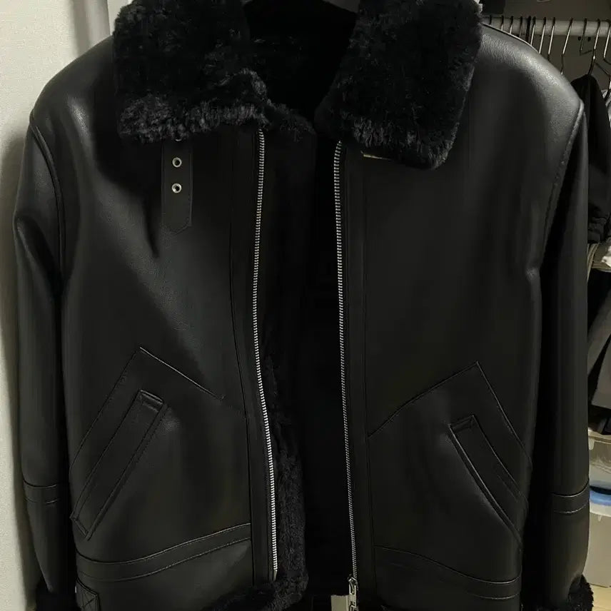 [BUNJANG] Dope Jason Solid Mutton Jacket (Mustang Jacket) / [도프제이슨] 솔리드 무톤자켓 (무스탕자켓)(새제품)