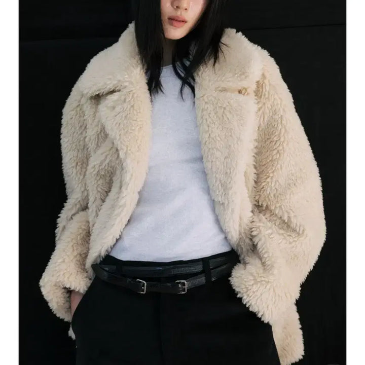 [BUNJANG] Monoha Fur Jacket / 모노하 퍼자켓
