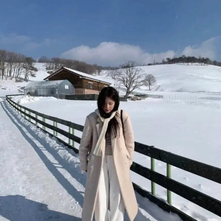 [BUNJANG] Lazy Shop Petty Double Coat / (새상품) 레이지샵 petty double coat 페티 더블 코트
