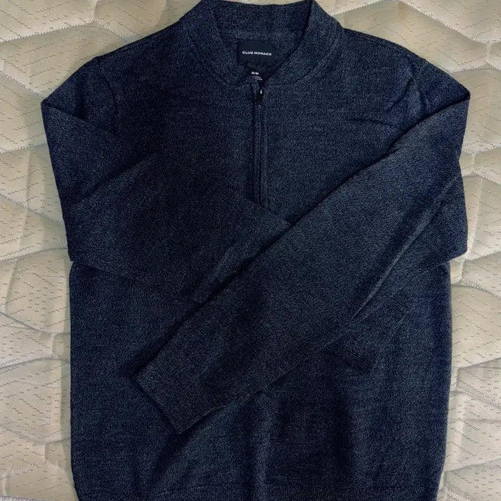 [BUNJANG] Club Monaco Merino Wool Half Zip Up / 클럽모나코 하프 집업 메리노 울 100%